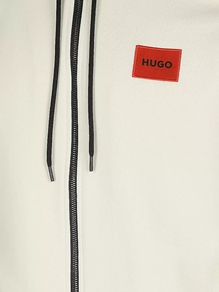 HUGO | Sweatjacke DAPLE | creme