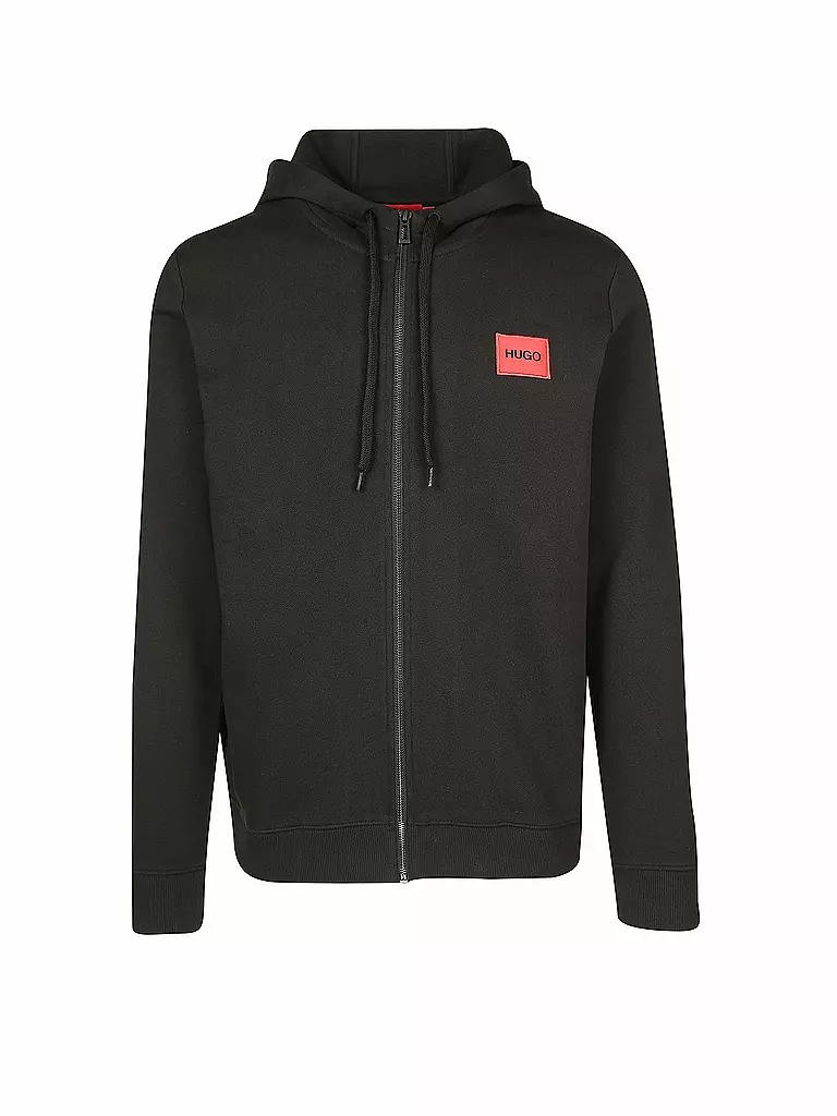 HUGO | Sweatjacke Regular Fit " Daple212  " | schwarz