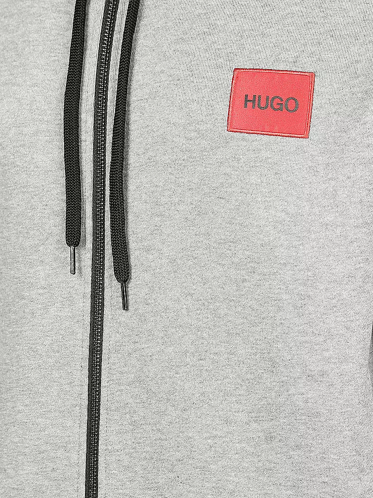 HUGO | Sweatjacke Regular Fit " Daple212  " | grau