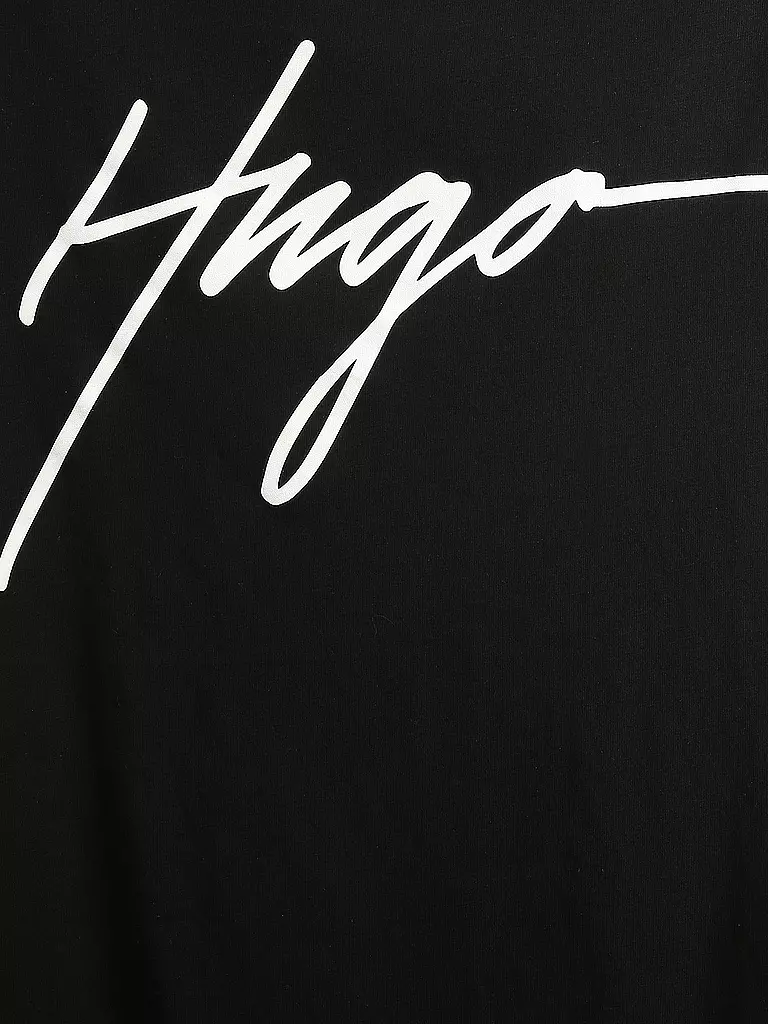 HUGO | T Shirt  | schwarz