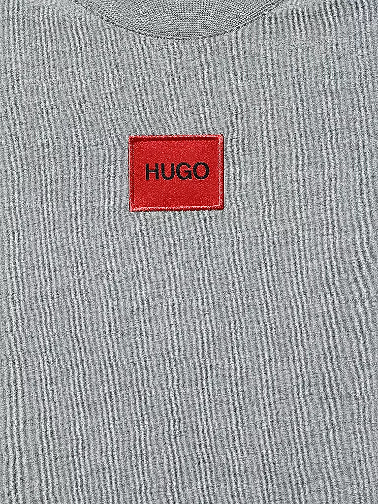 HUGO | T Shirt Diragolino Centre | grau