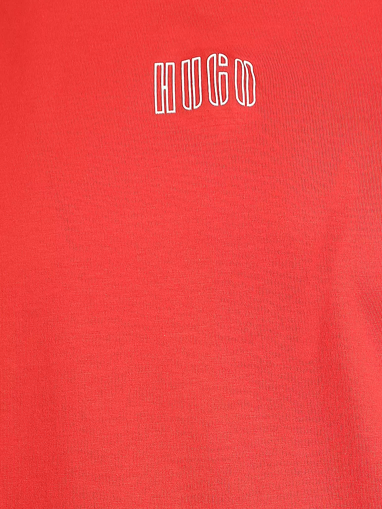 HUGO | T Shirt Durned203 | rot