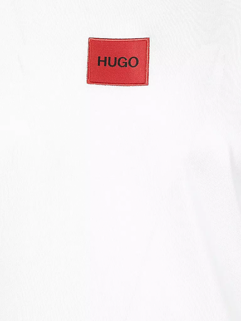 HUGO | T Shirt Regular Fit " Diragolino212  " | weiß