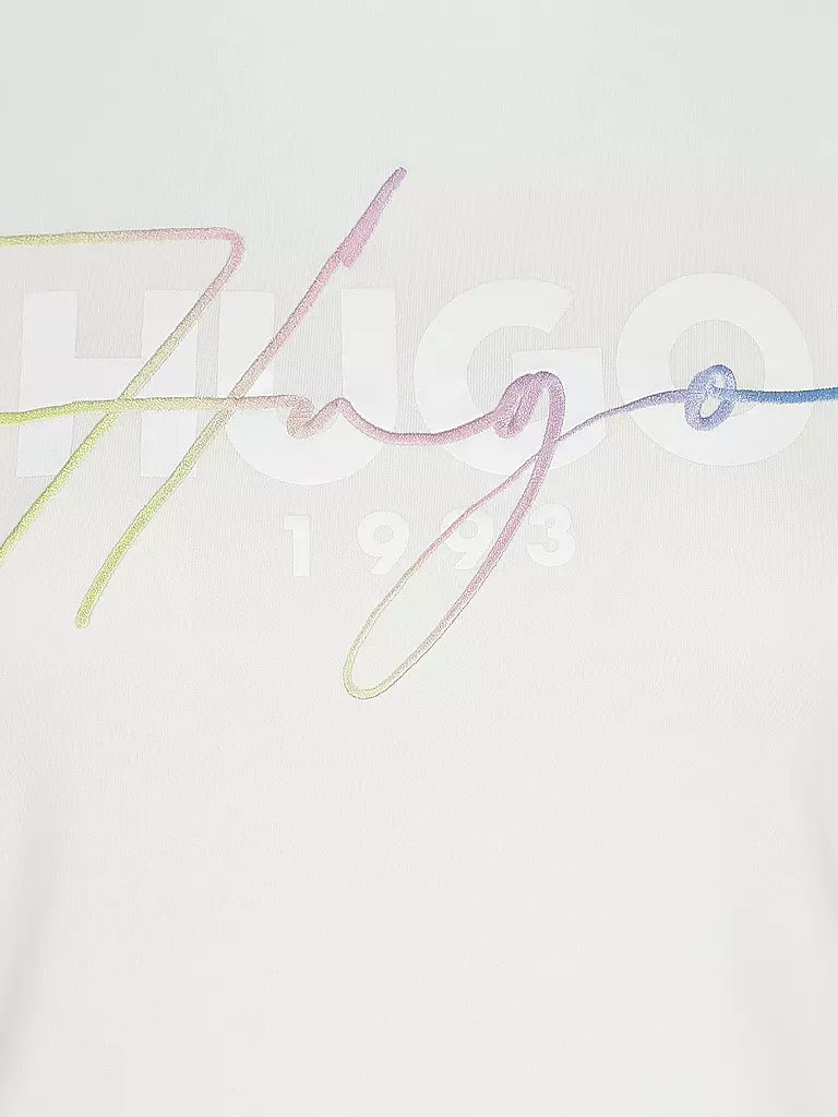 HUGO | T Shirt Slim Fit  | creme