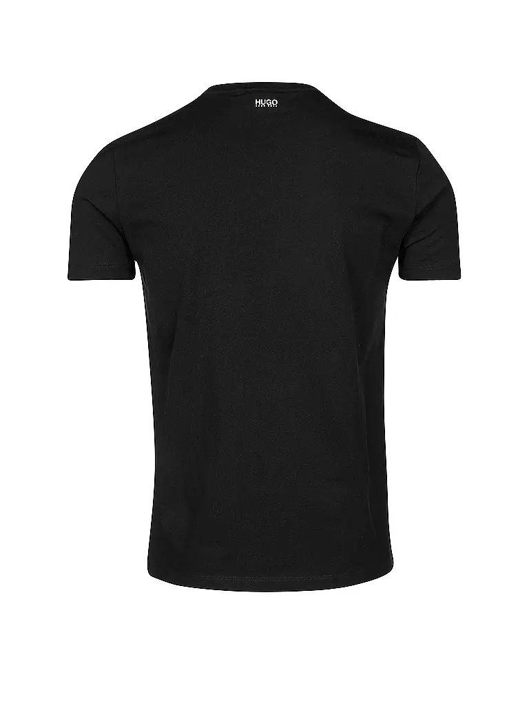 HUGO | T-Shirt  2-er Pkg. | schwarz