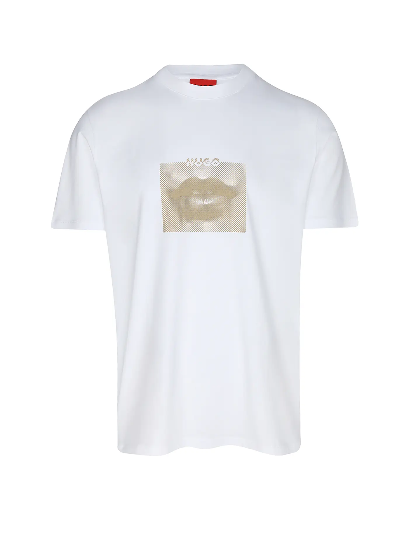 HUGO | T-Shirt  | weiss