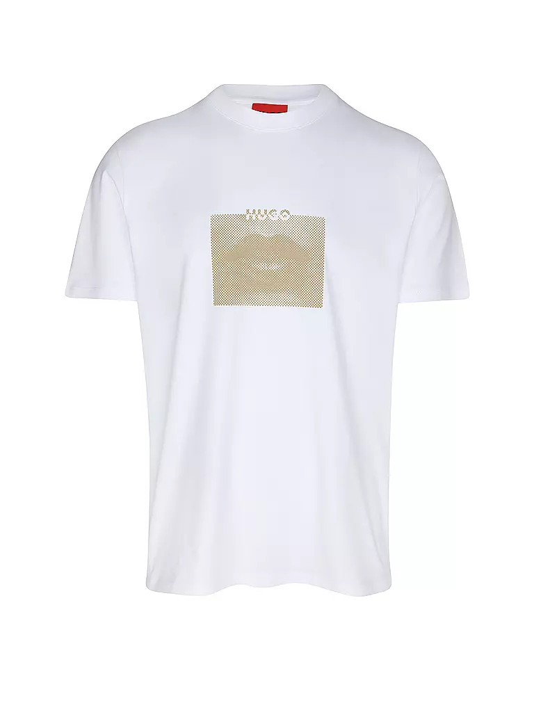 HUGO | T-Shirt  | weiss