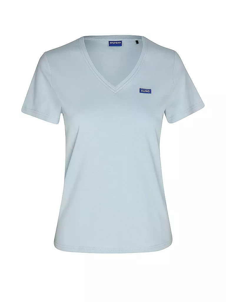 HUGO | T-Shirt  | hellblau