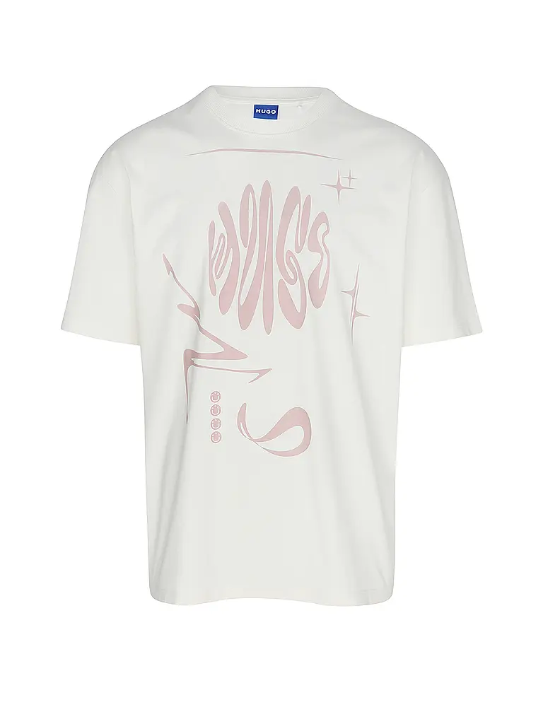 HUGO | T-Shirt  | Weiss