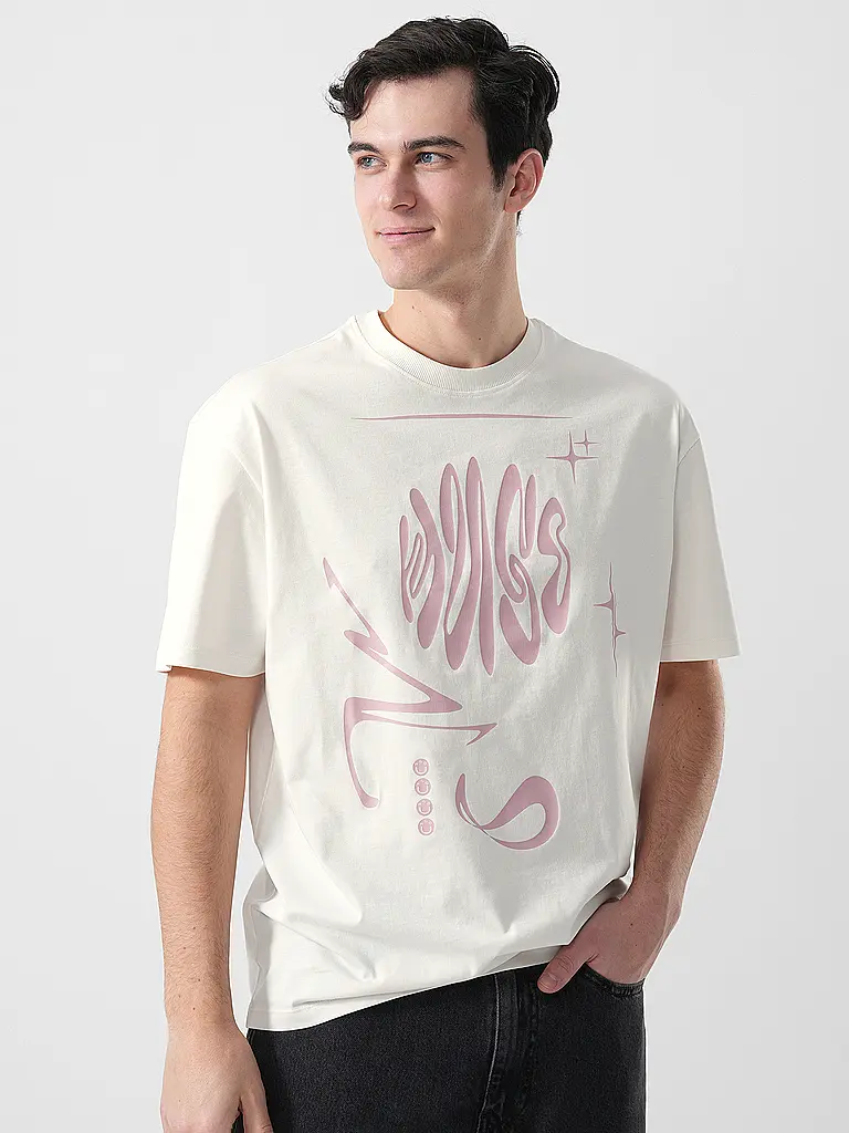 HUGO | T-Shirt  | Weiss