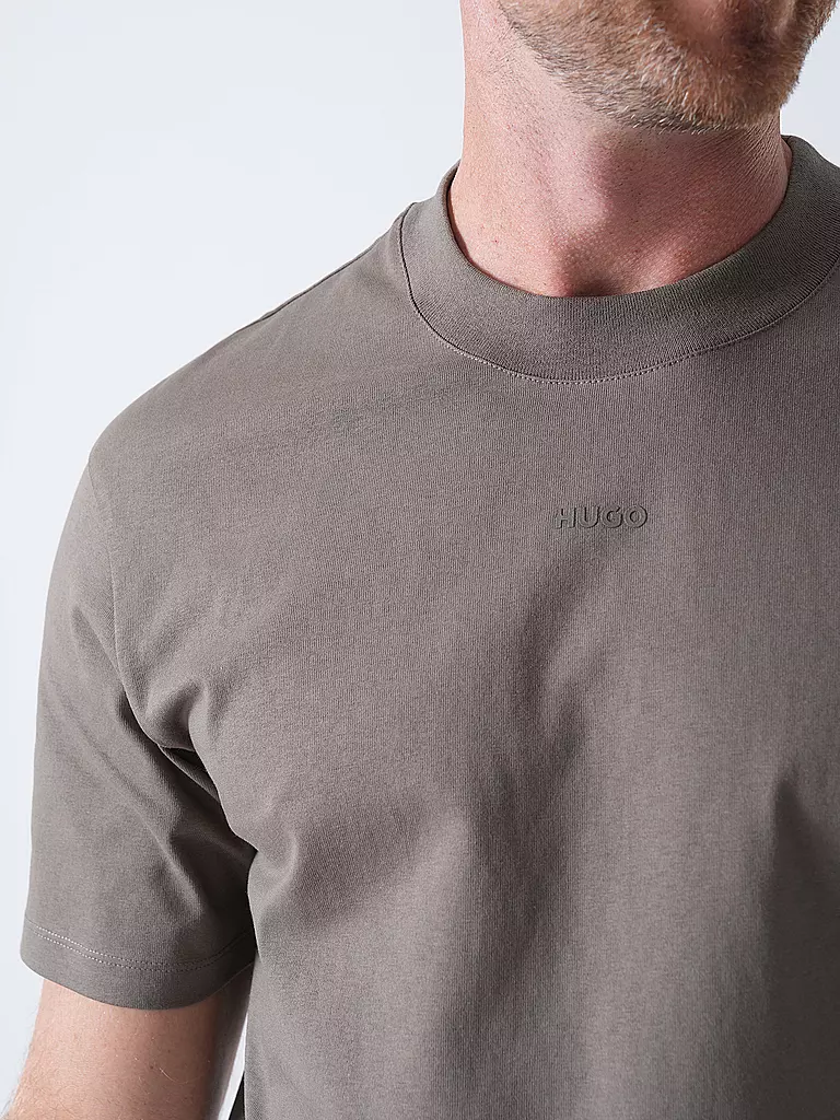 HUGO | T-Shirt  | grau