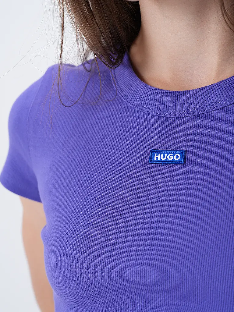 HUGO | T-Shirt  | lila