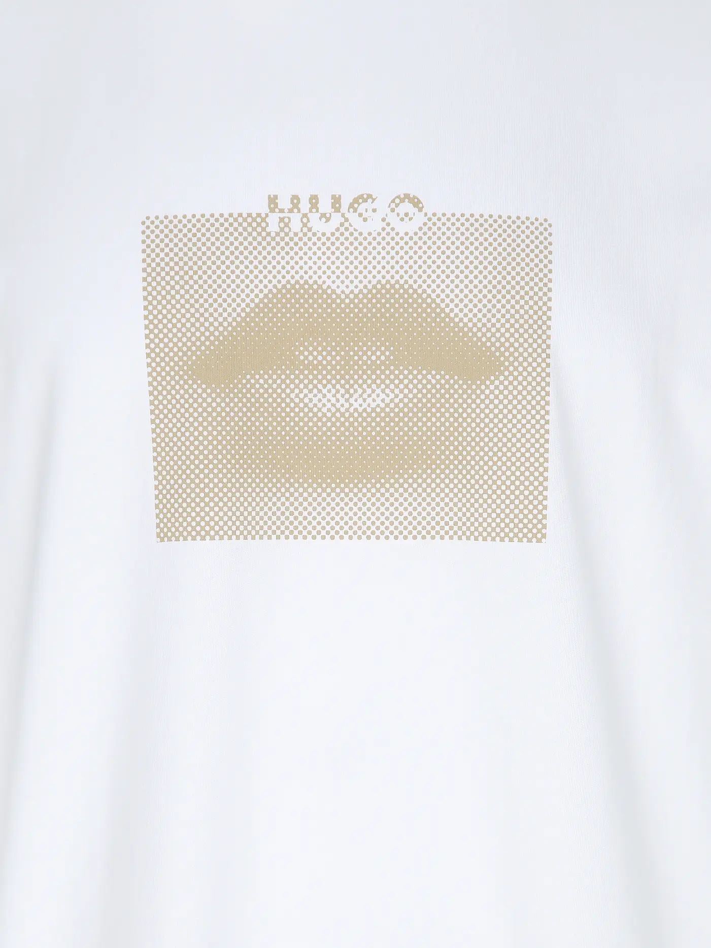 HUGO | T-Shirt  | weiss