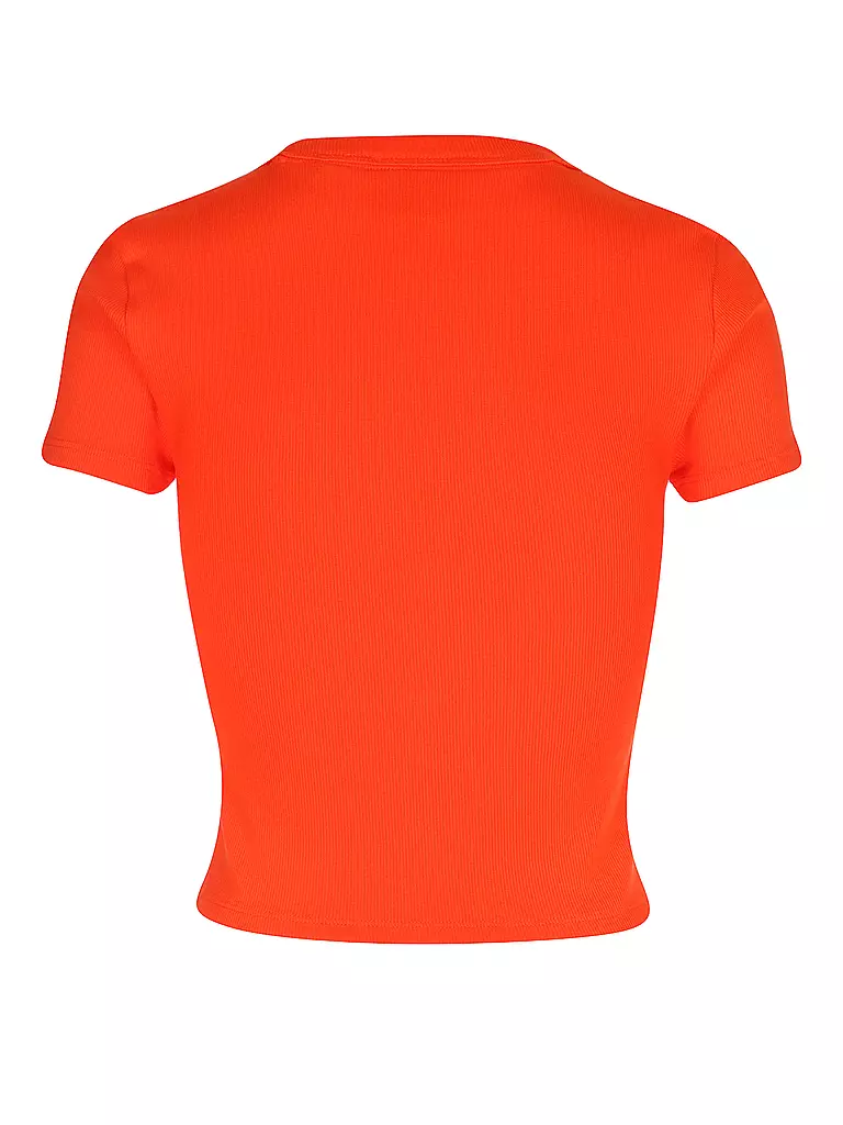 HUGO | T-Shirt Cropped Fit | hellgrün
