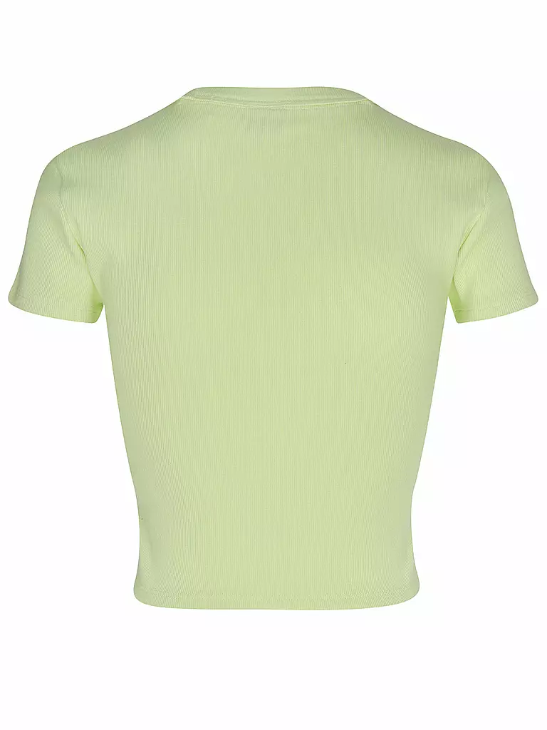 HUGO | T-Shirt Cropped Fit | hellgrün