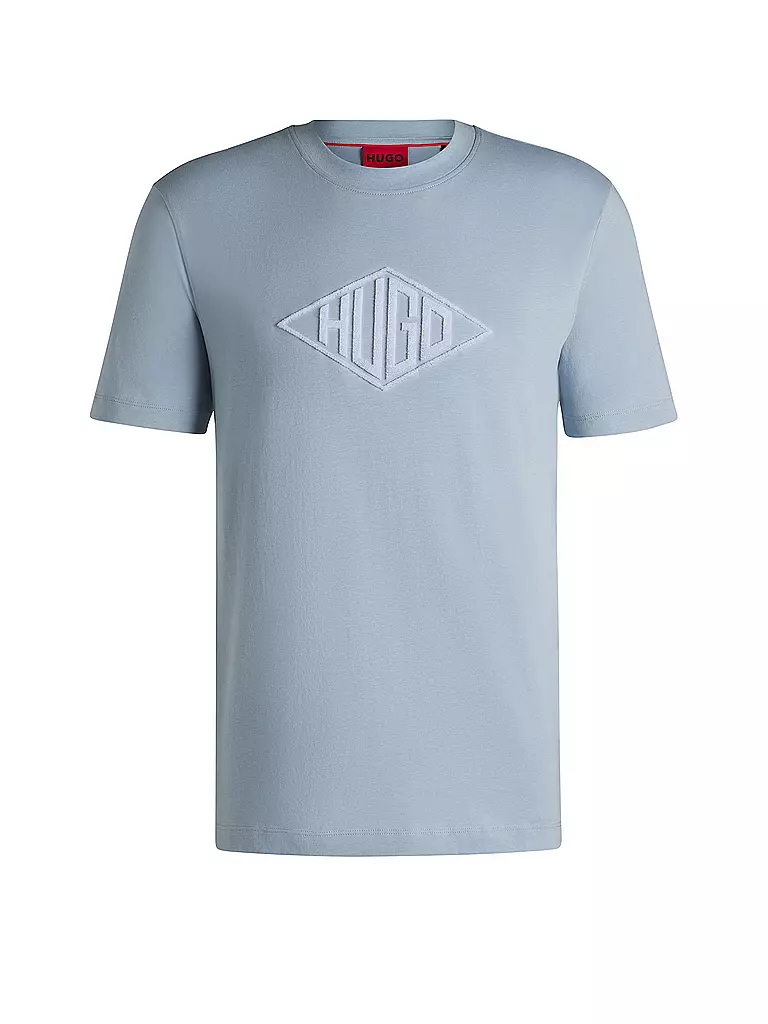 HUGO | T-Shirt DALENDI | hellblau
