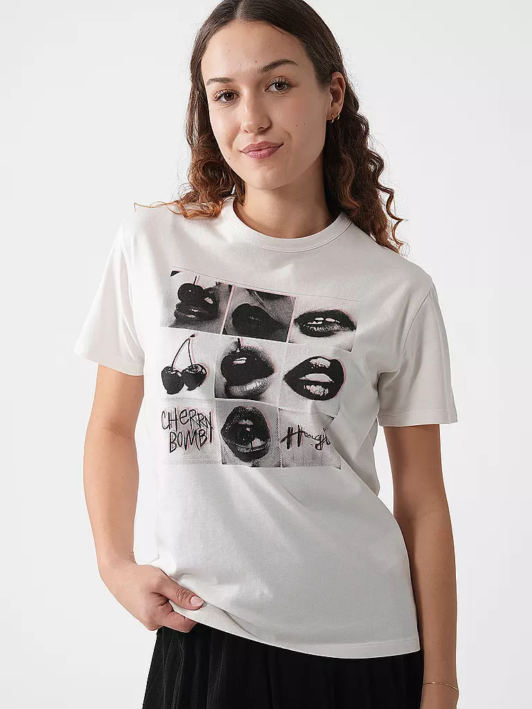 HUGO | T-Shirt DAMACIA_2  | beige