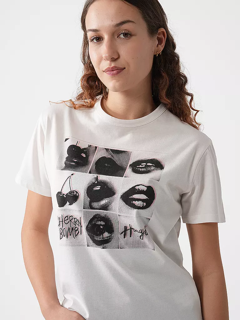 HUGO | T-Shirt DAMACIA_2  | beige
