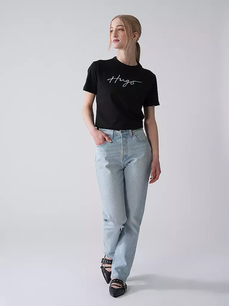 HUGO | T-Shirt DAMACIA_3 | schwarz