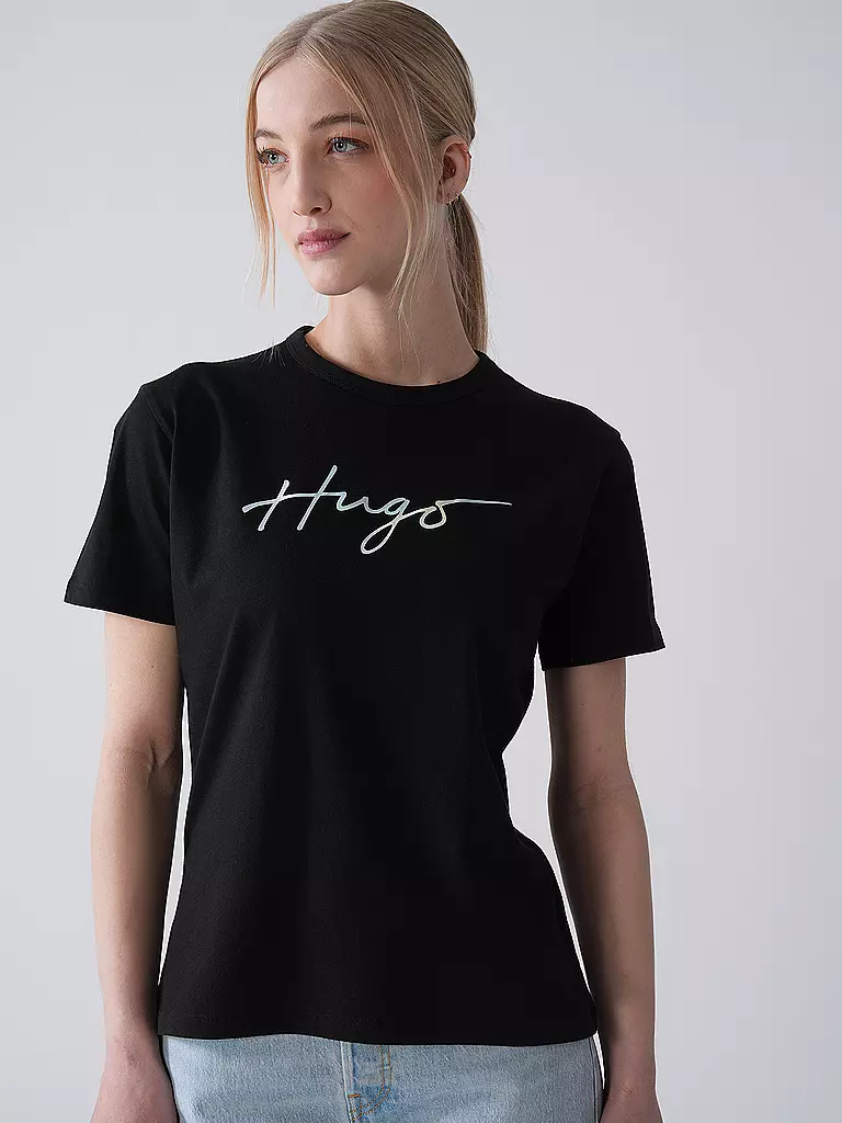 HUGO | T-Shirt DAMACIA_3 | schwarz