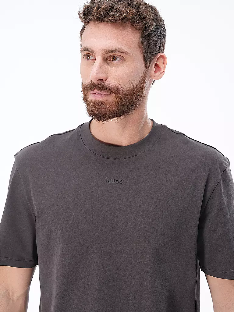 HUGO | T-Shirt DAPOLINO | grau