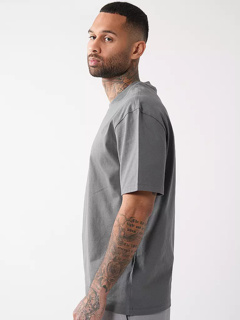 HUGO | T-Shirt DAPOLINO | grau