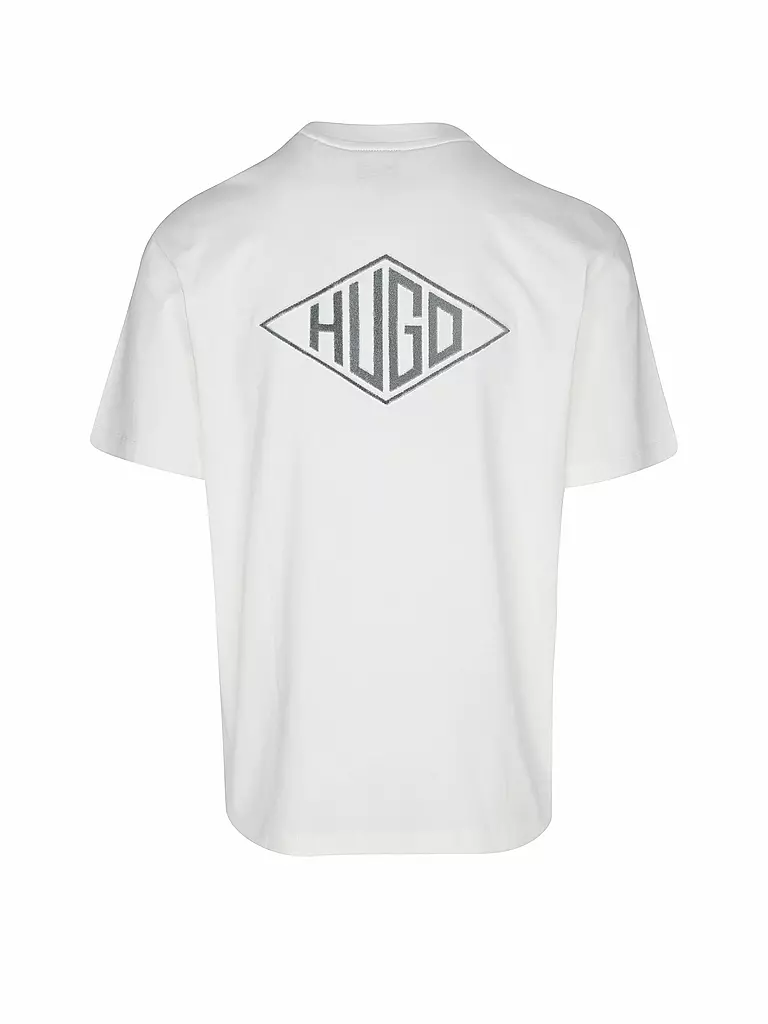 HUGO | T-Shirt DARUNU | weiss