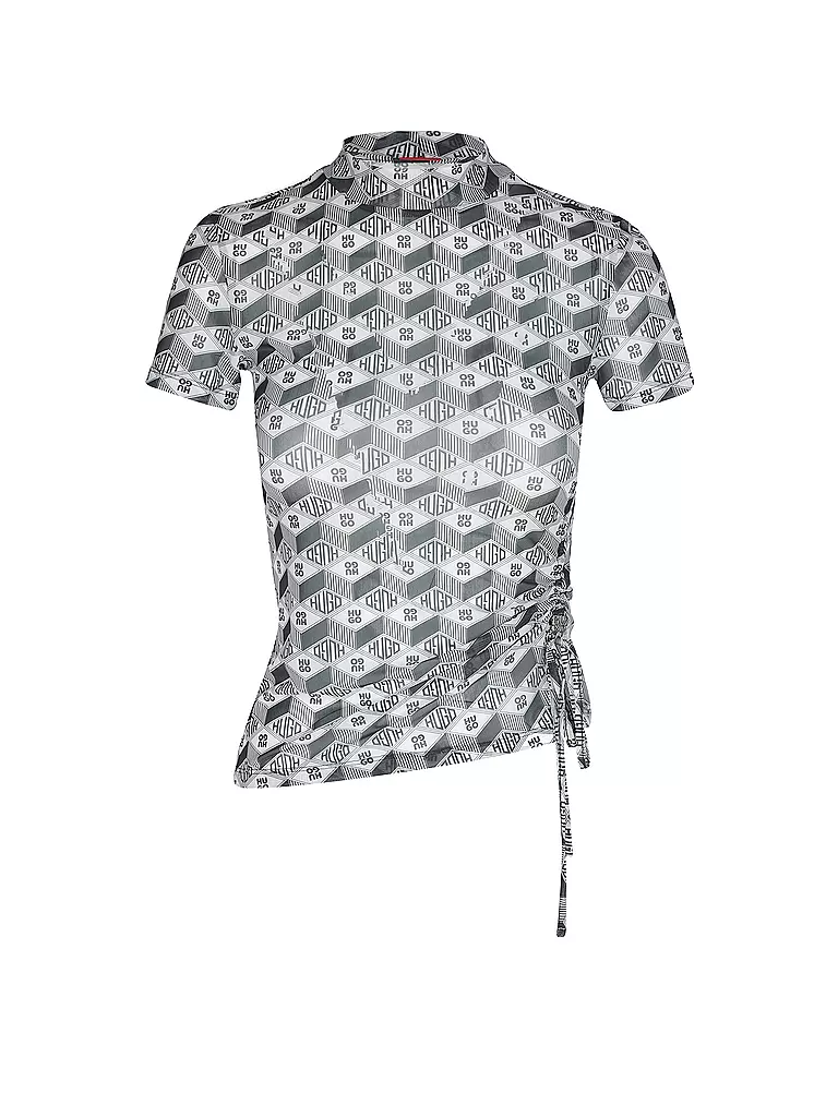 HUGO | T-Shirt DASTORIA | silber