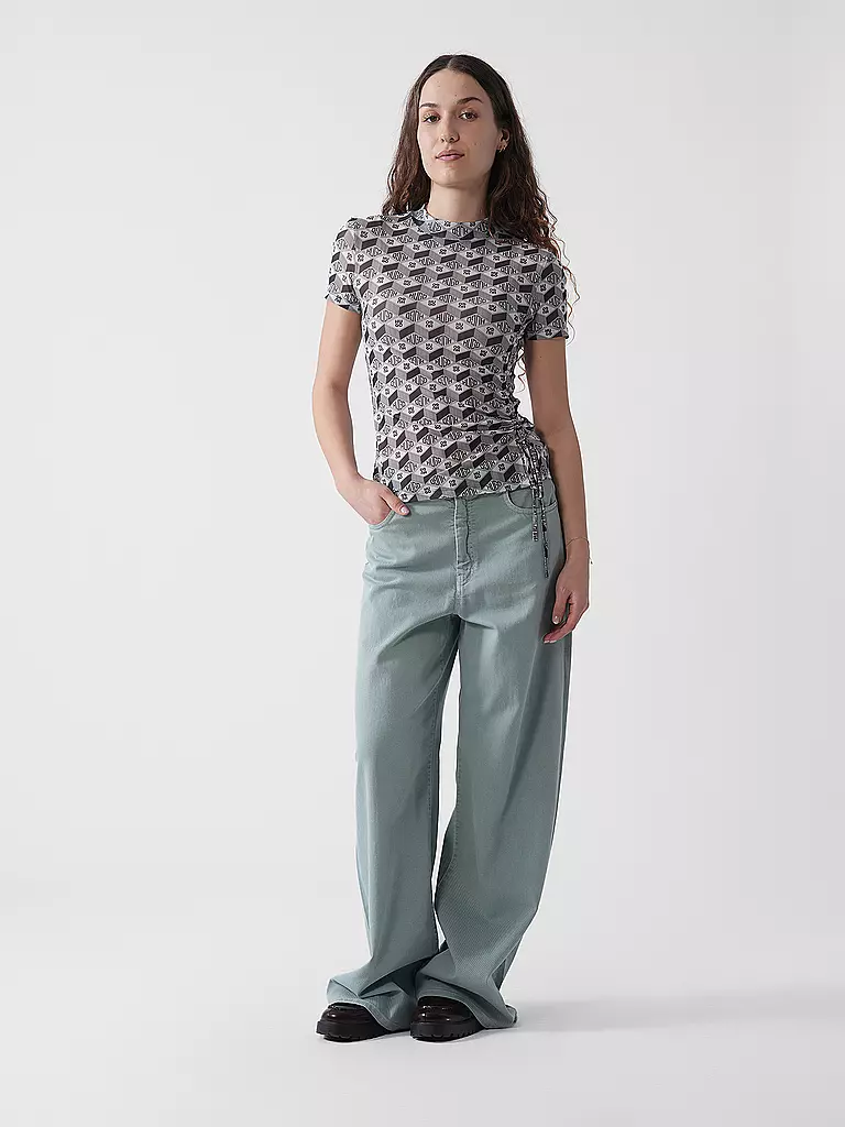 HUGO | T-Shirt DASTORIA | silber