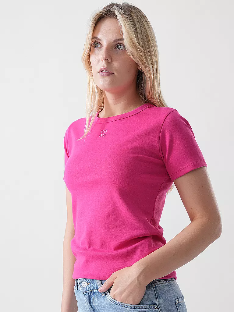 HUGO | T-Shirt DELORIS | koralle