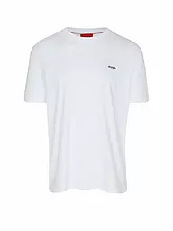 HUGO | T-Shirt DERO | weiss
