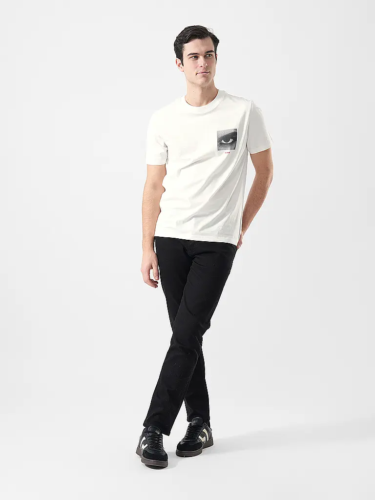HUGO | T-Shirt DEYSS  | Weiss