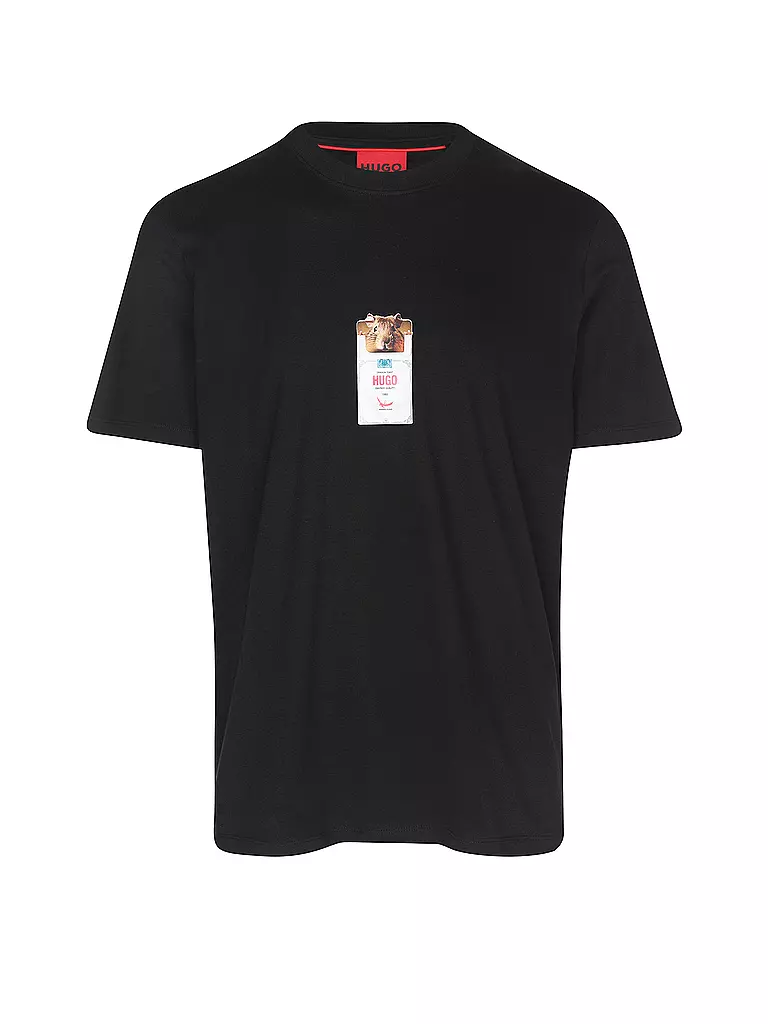 HUGO | T-Shirt DILESSES | schwarz