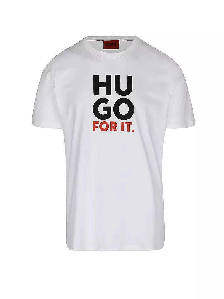 HUGO | T-Shirt DIMENTIS | weiss