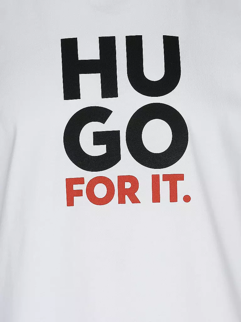 HUGO | T-Shirt DIMENTIS | weiss