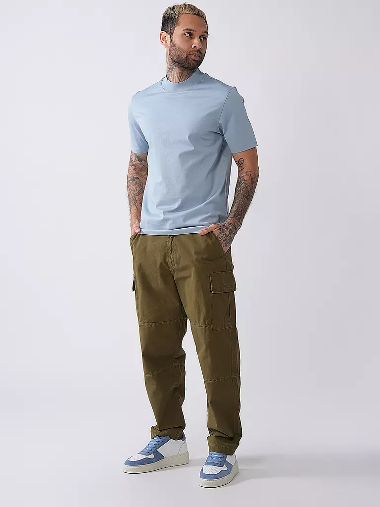 HUGO | T-Shirt DIMERSOM | hellblau