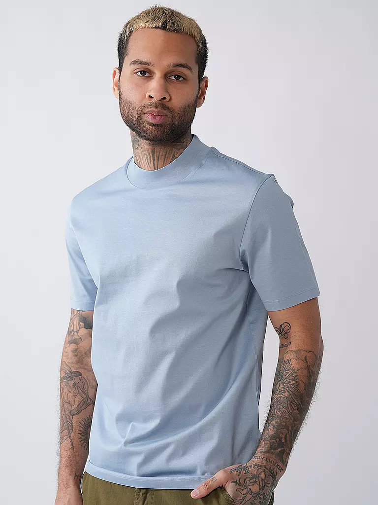 HUGO | T-Shirt DIMERSOM | hellblau