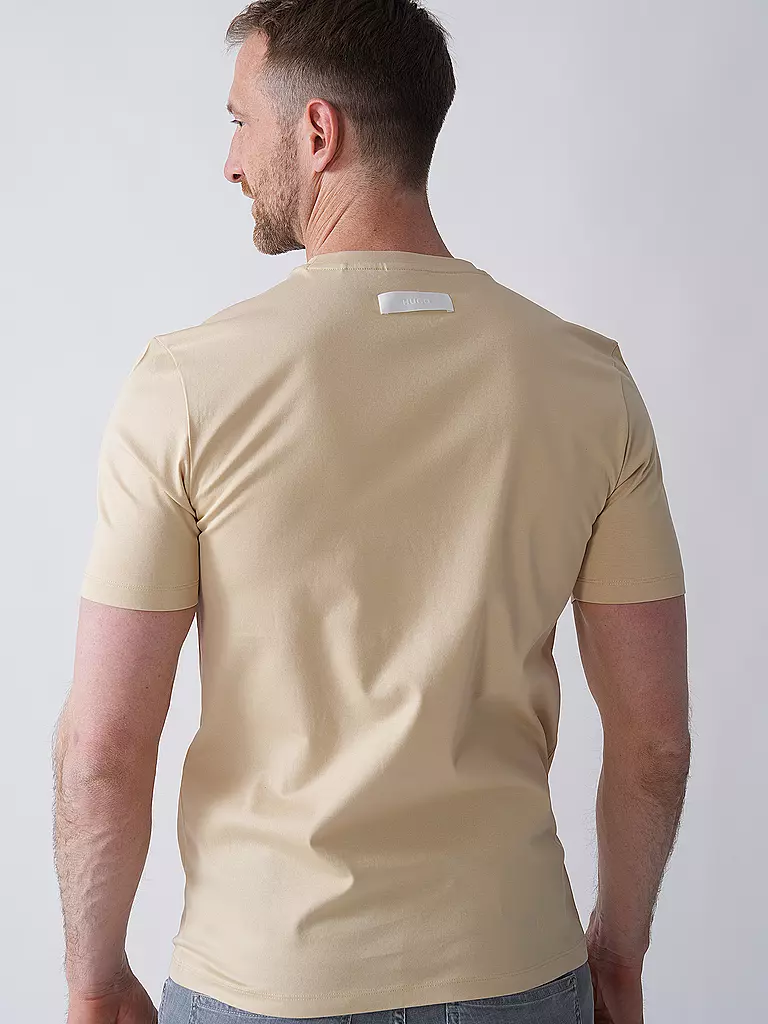 HUGO | T-Shirt DIMERSTEE | schwarz