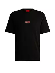 HUGO | T-Shirt DIQITEE | schwarz