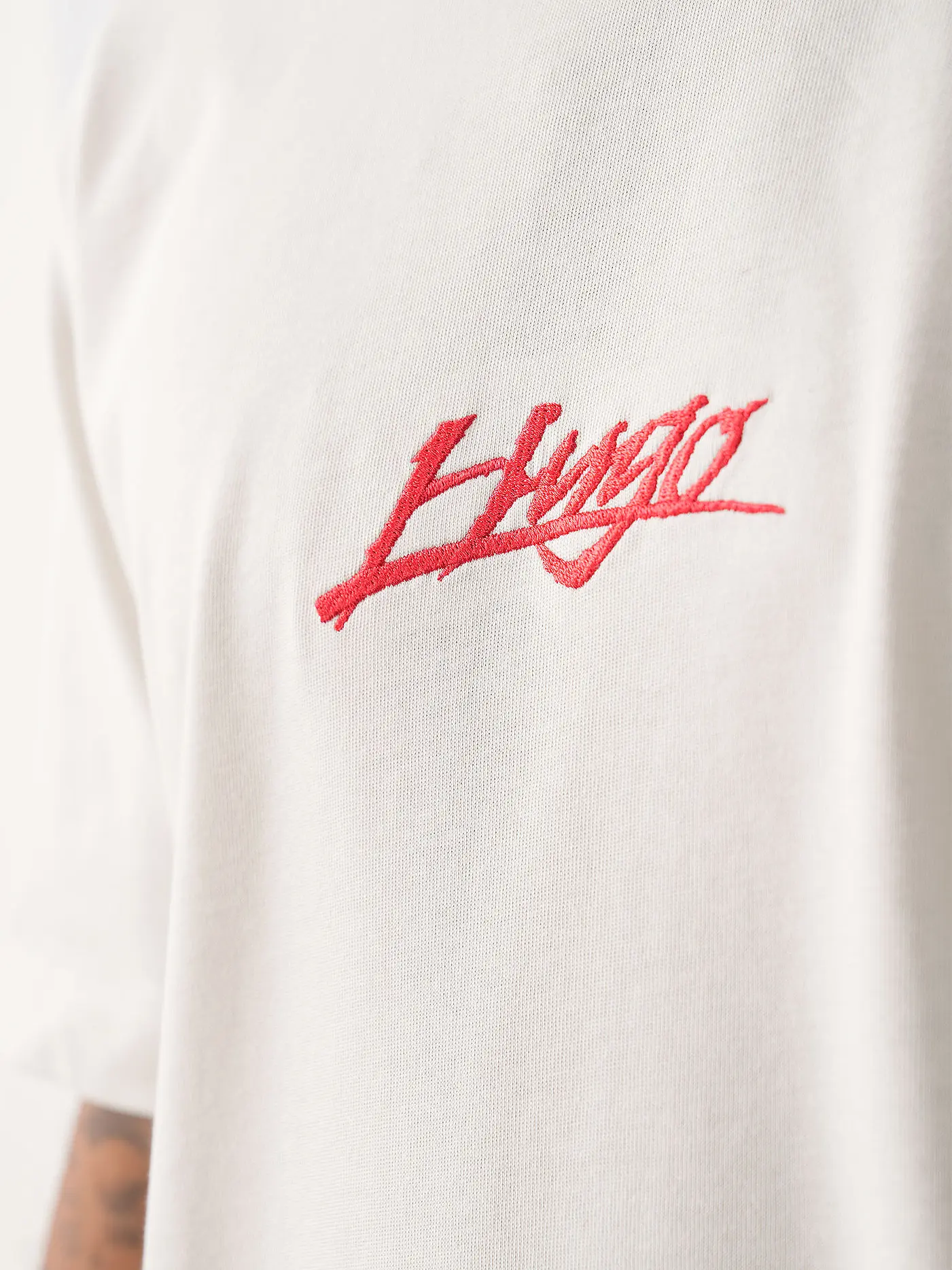 HUGO | T-Shirt DLOGOTEE | weiss