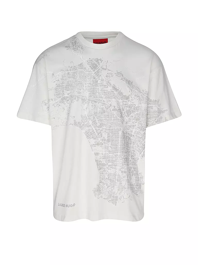 HUGO | T-Shirt DUGLOW | weiss