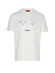 HUGO | T-Shirt DUGOLINI  | creme