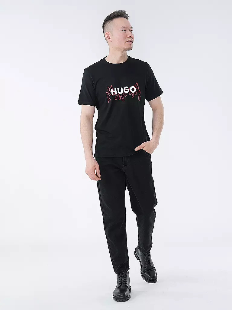 HUGO | T-Shirt DULIVE_U241 | schwarz