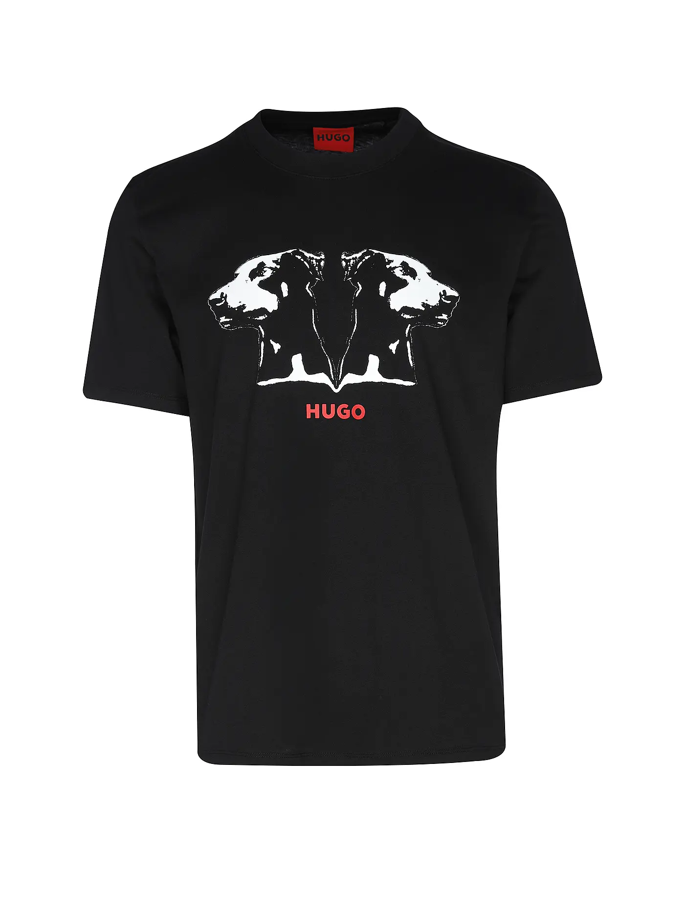 HUGO | T-Shirt DULIVIO | schwarz