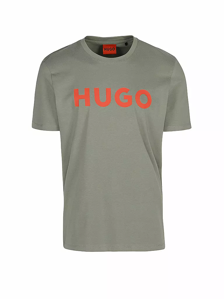 HUGO | T-Shirt DULIVIO | grün