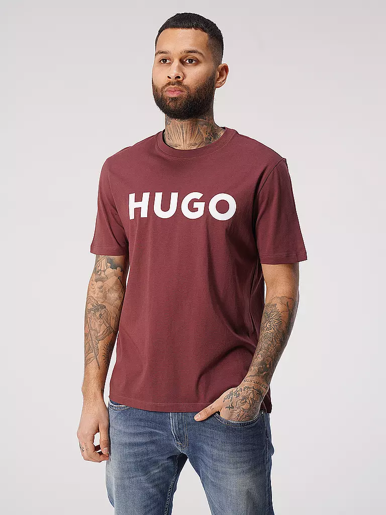 HUGO | T-Shirt DULIVIO | rot