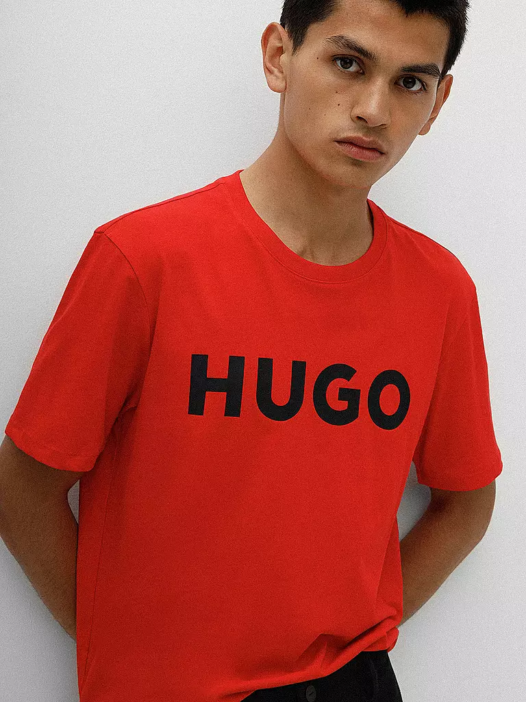 HUGO | T-Shirt DULIVIO | grün