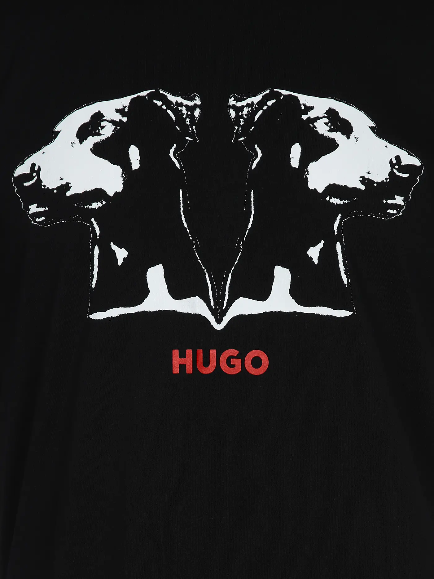 HUGO | T-Shirt DULIVIO | schwarz