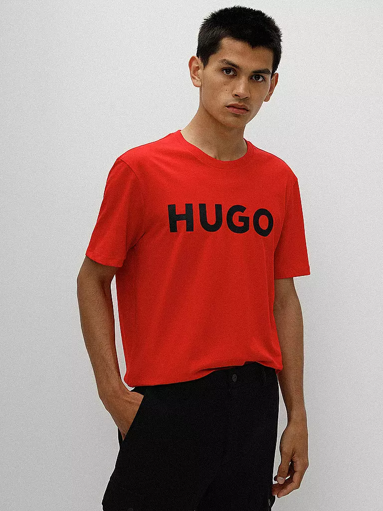 HUGO | T-Shirt DULIVIO | grün