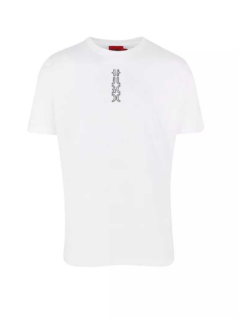 HUGO | T-Shirt Durned213 | weiß